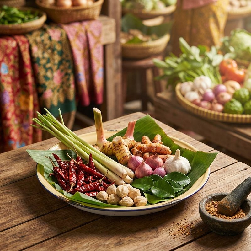 How to Make Rempah (Spice Paste)