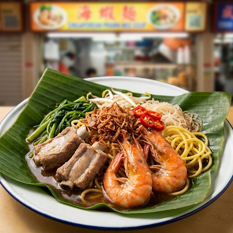 Prawn Mee Soup