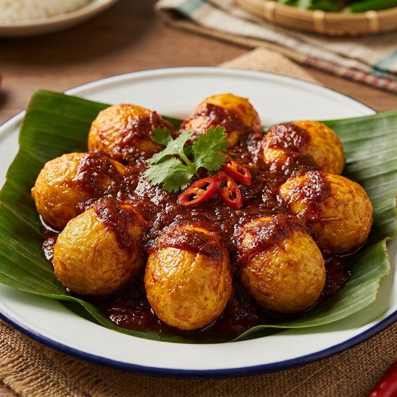 Sambal Eggs