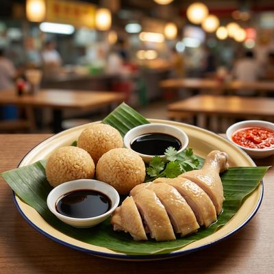 Chicken Rice Balls