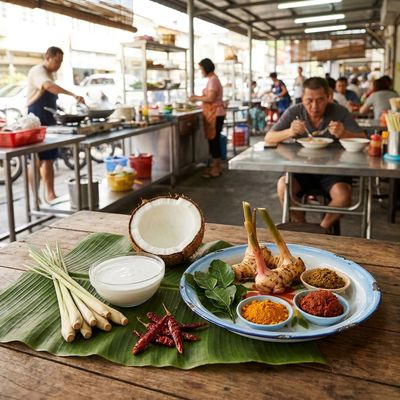 Coconut Milk in Singaporean Cooking