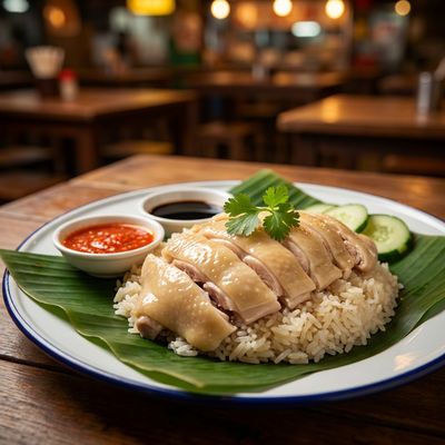 Hainanese Chicken Rice