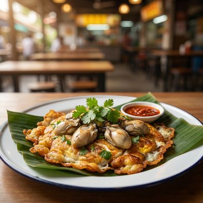 Oyster Omelette (Orh Luak)
