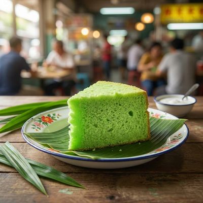 Pandan Chiffon Cake