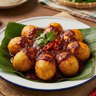 Sambal Eggs